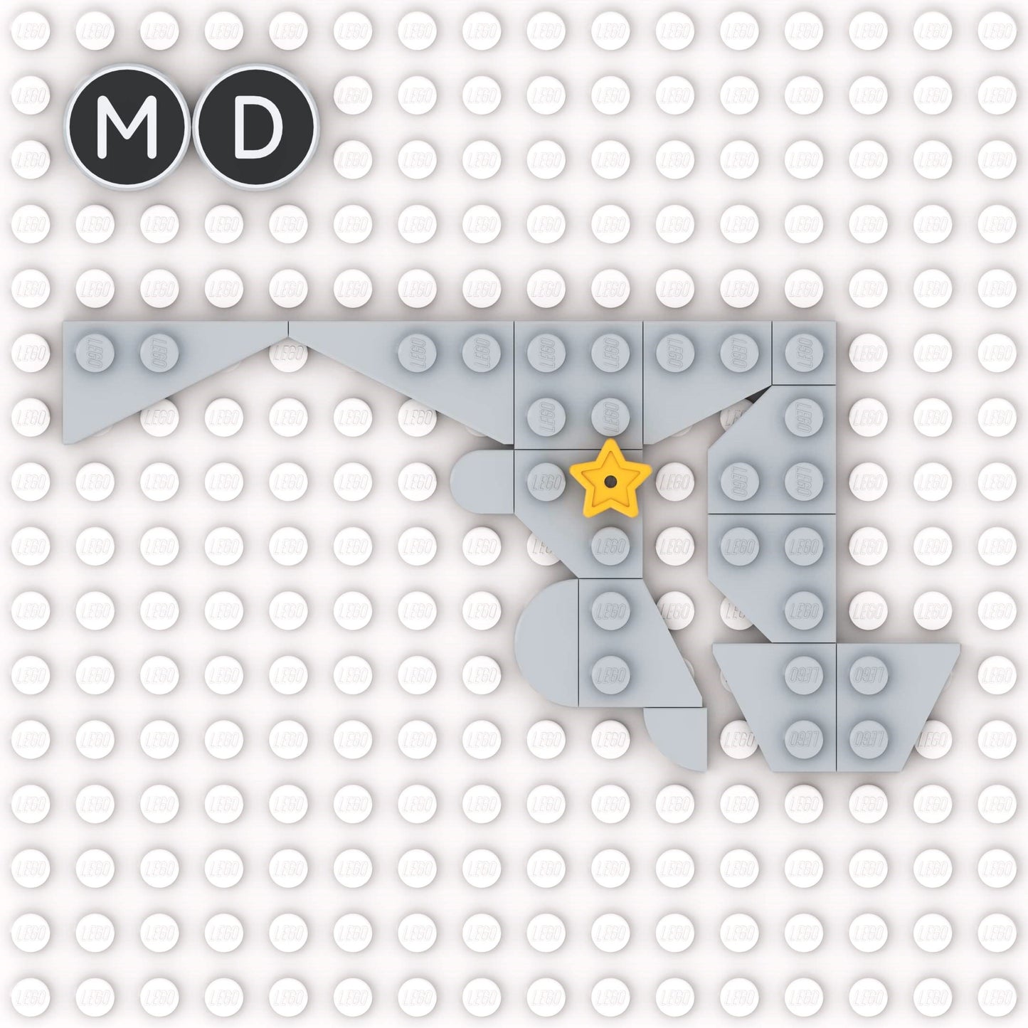 MARYLAND MD myBRICKstate custom LEGO state building and display set
