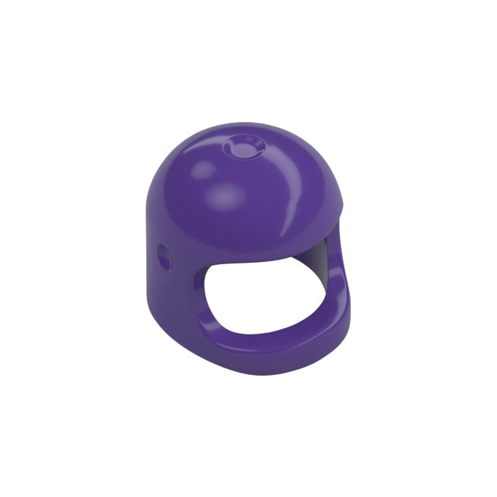 Y08 | Helmet with Thick Chin Strap / Visor Dimples / Reissue with Top Dimple - New Each