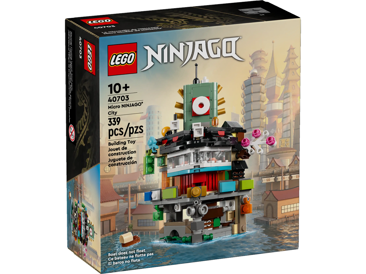 Z03 | Micro NINJAGO® City (40703) - New in Box Sealed Set