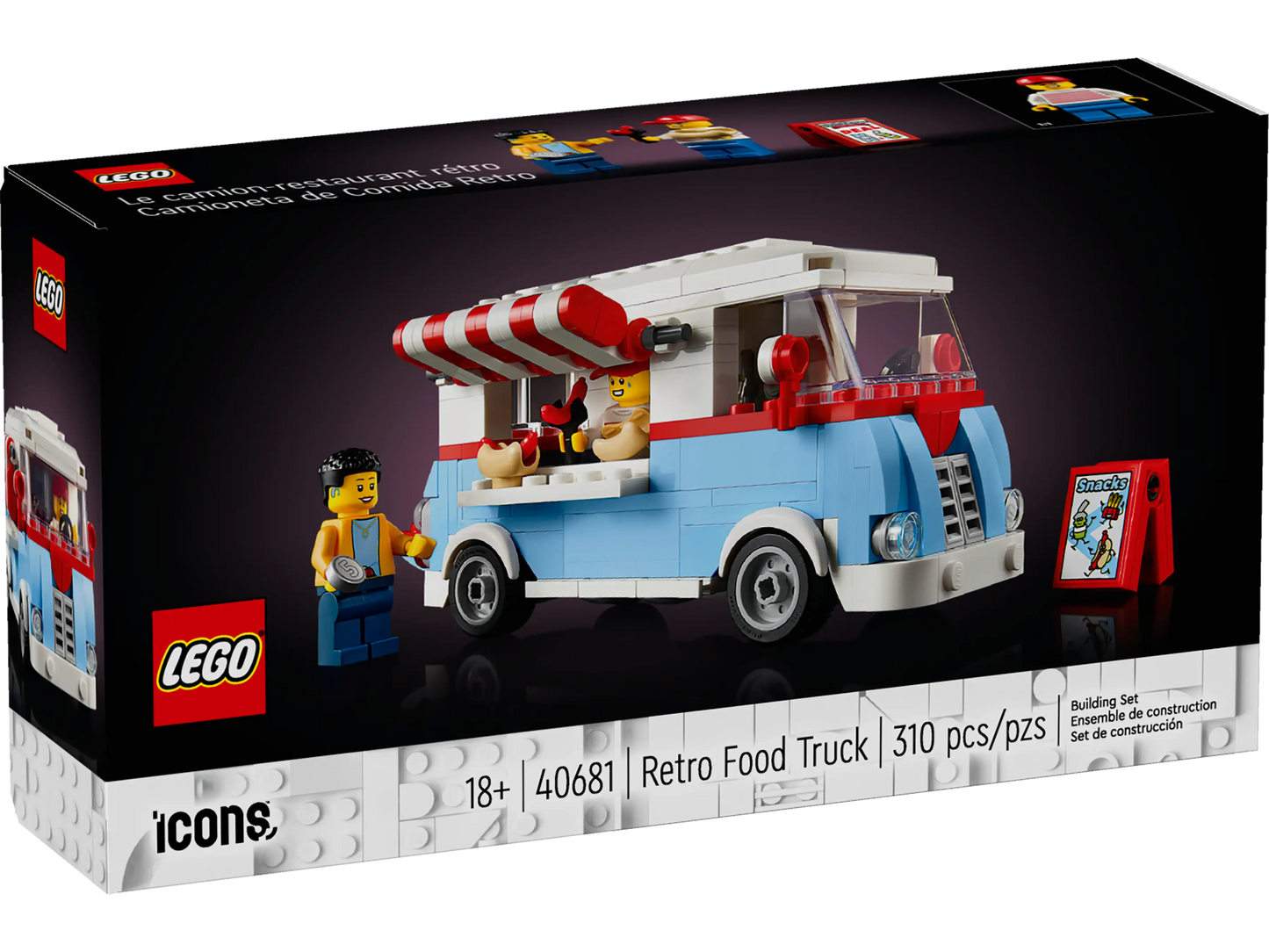 Z01 | Retro Food Truck (40681) - New in Box Sealed Set