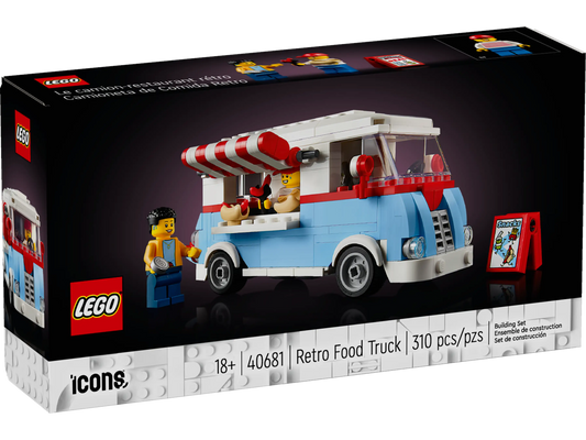 Z01 | Retro Food Truck (40681) - New in Box Sealed Set